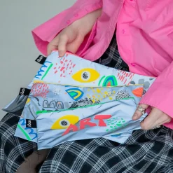 Lot de 3 pochettes réfléchissantes Art - Loqi