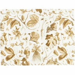 Online Lot de 2 sets de table L'Herbier du Roi Bronze - 38x50 cm Art De La Table