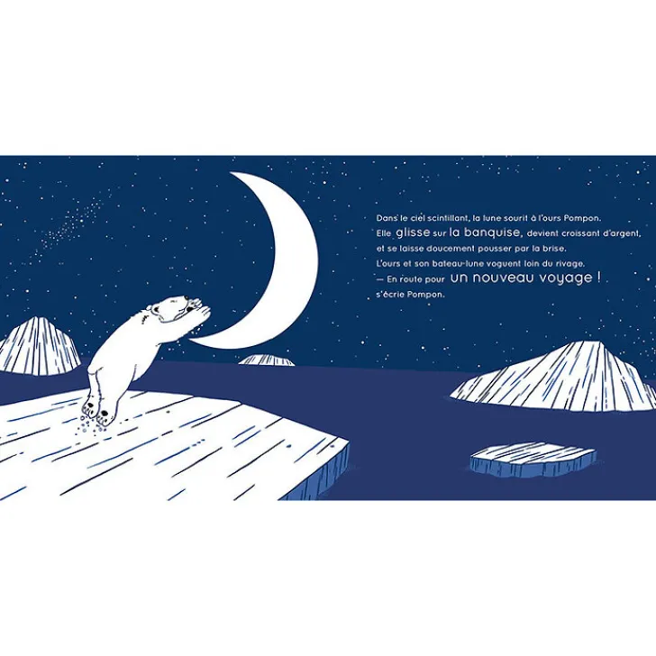 Hot L'Ours Pompon et la Baleine Gobe-Tout Livres Jeunesse