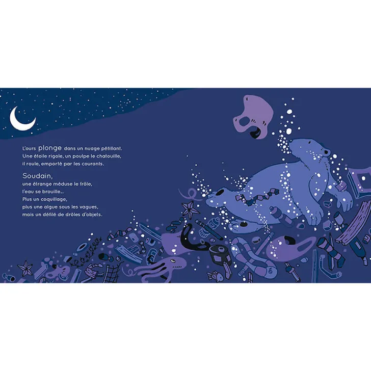 Hot L'Ours Pompon et la Baleine Gobe-Tout Livres Jeunesse