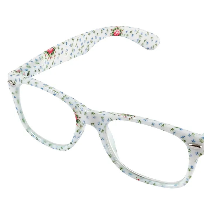 Lunettes de correction - Roses et barbeaux