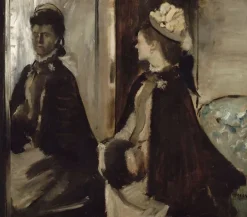 Madame Jeantaud au miroir (panneaux aluminium)