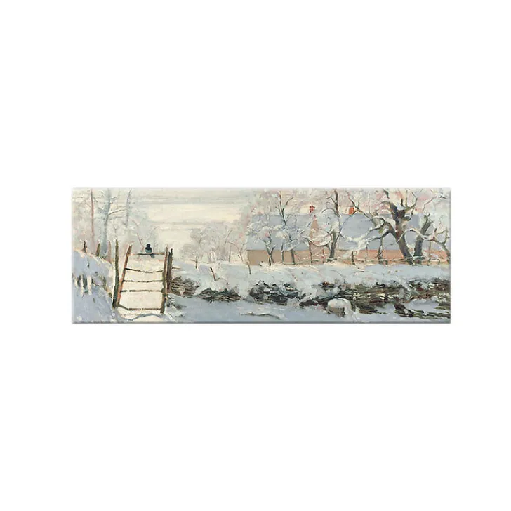 Clearance Magnet Claude Monet - La pie, 1868-1869 Magnets