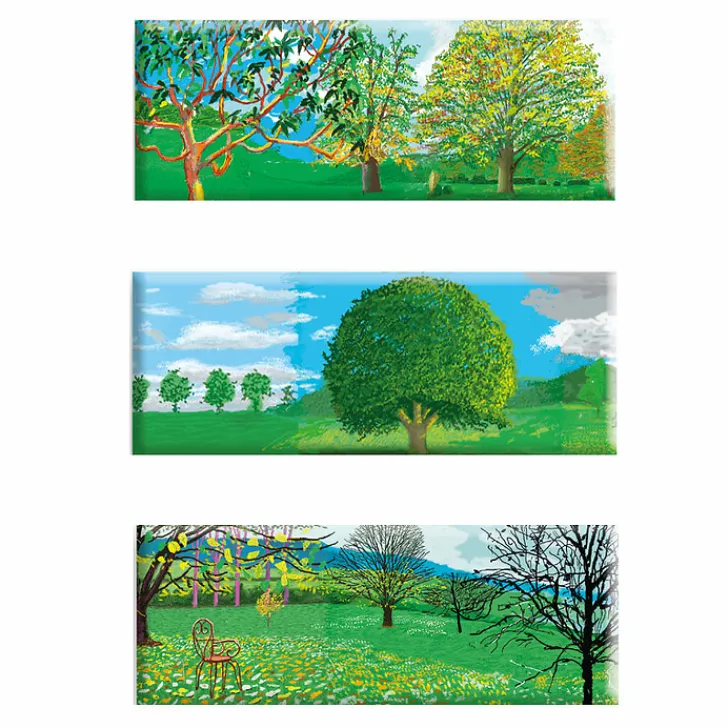 New Magnet David Hockney - A year in Normandie, 2020, 2021 Magnets