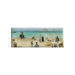 Best Magnet Édouard Manet - Sur la plage de Boulogne, 1868 Magnets