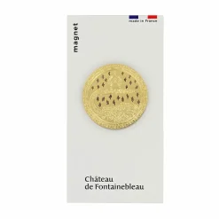 Magnet en métal Salamandre de la Porte dorée du Château de Fontainebleau