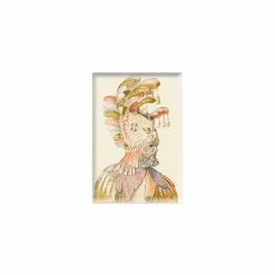 Magnet Entourage de Francesco Primaticcio, dit Primatice - Figure masque vue en buste, de trois quarts vers la droite