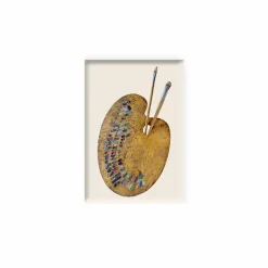 Magnet Eugène Delacroix - Palette avec pinceaux