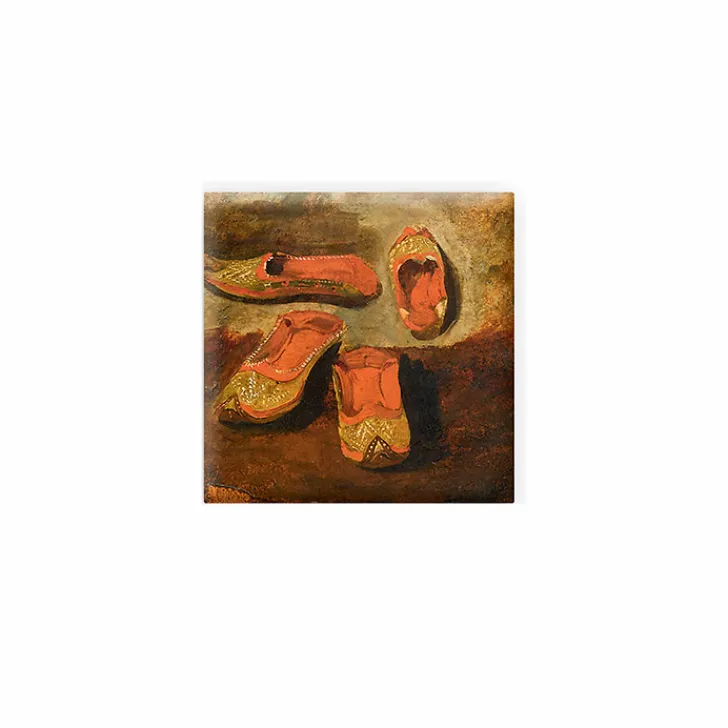 Outlet Magnet Eugène Delacroix - Étude de babouches, 1823-1824 Magnets