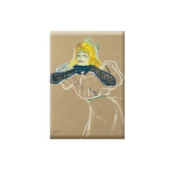 Outlet Magnet Lautrec Yvette Guilbert Magnets