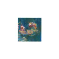 Magnet les nymphéas aux reflets verts de Claude Monet.