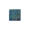 Magnet nymphéas au reflets bleus de Claude Monet
