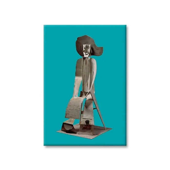 Magnet Picasso Pierrot assis
