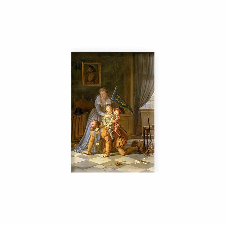 Sale Magnet Pierre-Henri Révoil - Henri IV jouant avec ses enfants, 1817 Magnets