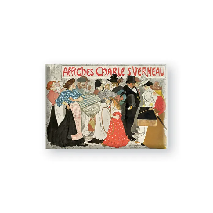 Magnet Théophile-Alexandre Steinlen - Affiches Charles Verneau. « La Rue », 1896
