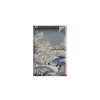 Outlet Magnet Utagawa Hiroshige - Le pont Taiko et la colline Yûshi à Meguro Magnets