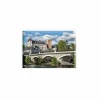 Magnet - Vue du château de Pau depuis le pont surmontant le cours d'eau