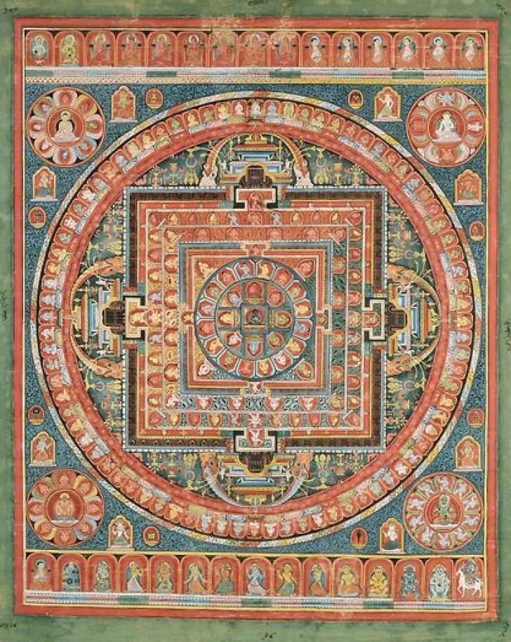 Clearance Mandala de Vairocana, sous son aspect Sarvavid (panneaux aluminium) Panneaux Aluminium|Panneaux Acryliques