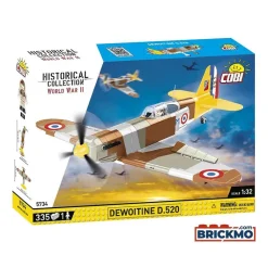 Discount Maquette avion Dewoitine D520 - Cobi Historical Collection World War II Loisirs Créatifs
