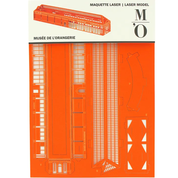 New Maquette laser Musée de l'Orangerie - Orange Loisirs Créatifs