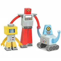 Discount 3 maquettes Robots en papier Jouets|Loisirs Créatifs