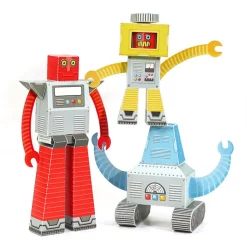 Discount 3 maquettes Robots en papier Jouets|Loisirs Créatifs