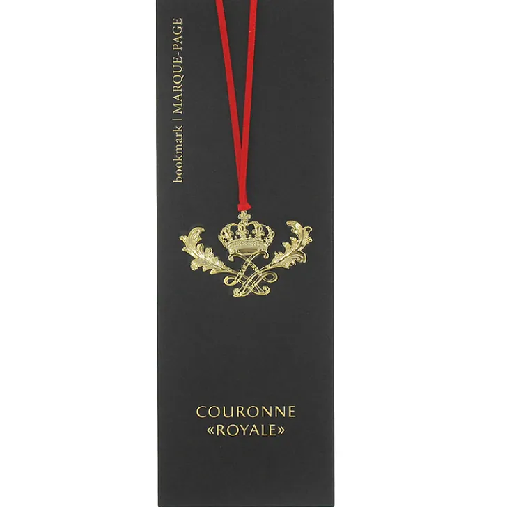 Sale Marque-page Couronne "Royale" Versailles Cartes Et Marques Pages
