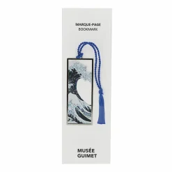 Outlet Marque-page en métal avec ruban Katsushika Hokusai - La vague Cartes Et Marques Pages
