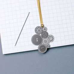Discount Marque-page en métal Boutons - tout simplement, Cartes Et Marques Pages