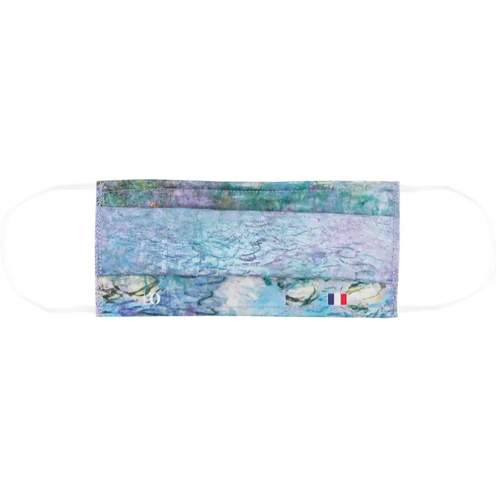 Masque réutilisable en tissu Monet - Les Nymphéas Matin