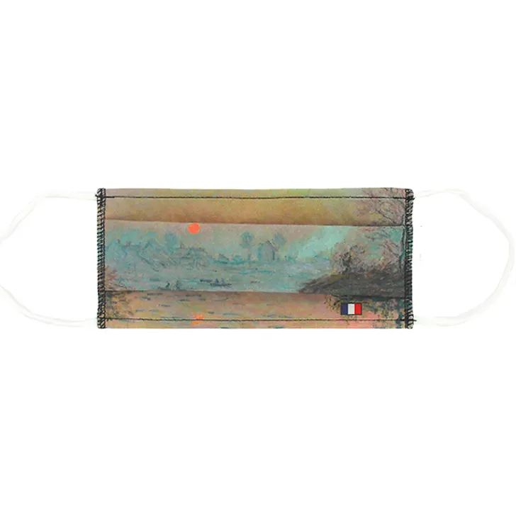 Hot Masque réutilisable en tissu Monet - Soleil couchant Masques Réutilisables