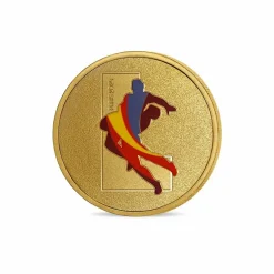 Médaillon Jeux Olympiques et Paralympiques de Paris 2024 - Alphabet Sport L - Lutte
