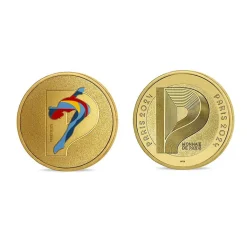 Online Médaillon Jeux Olympiques et Paralympiques de Paris 2024 - Alphabet Sport P - Plongeon Médailles Et Monnaies