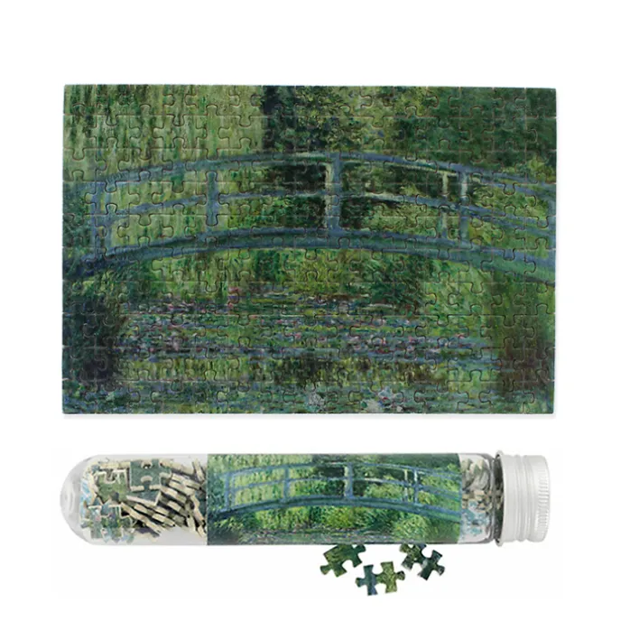 Micro Puzzle 150 pièces Claude Monet - Harmonie Verte, bassin aux nymphéas, 1899