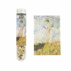 Micro Puzzle 150 pièces Claude Monet - Femme à l'Ombrelle tournée vers la gauche, 1886
