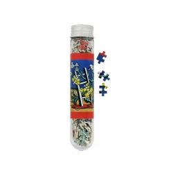 Micro Puzzle 150 pièces Fernand Léger - Deux papillons jaunes sur une échelle, 1951