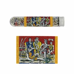 Outlet Micro Puzzle 150 pièces Fernand Léger - Les loisirs sur fond rouge, 1949 Jeux