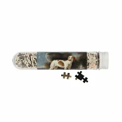 Micro Puzzle 150 pièces Jean-Baptiste Oudry - Polydore, chien de la meute de Louis XV, 1726