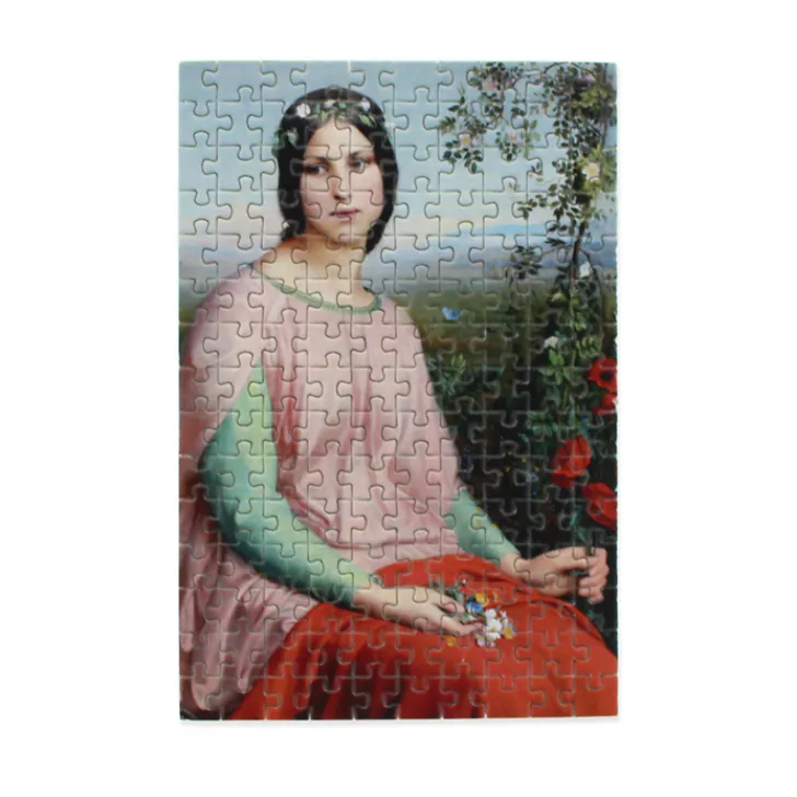 Sale Micro Puzzle 150 pièces Louis Janmot - Fleur des champs, 1845 Jeux