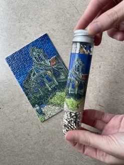 Sale Micro Puzzle 150 pièces Vincent van Gogh - L'Église d'Auvers-sur-Oise Loisirs Créatifs|Jeux