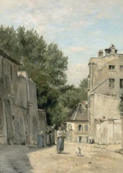 Montmartre, rue Saint-Vincent (affiches d'art) Affiches D'Art