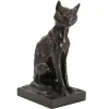 Moulage Chat abyssin assis Théophile Alexandre Steinlen