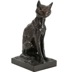Moulage Chat abyssin assis Théophile Alexandre Steinlen