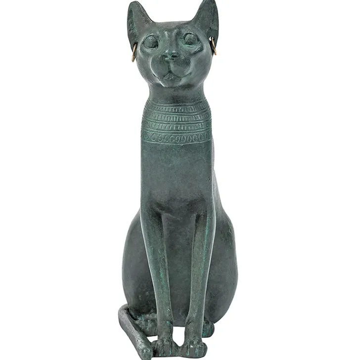 Best Moulage Chatte de la déesse Bastet - Bronze Antiquités Orientales Et Égyptiennes