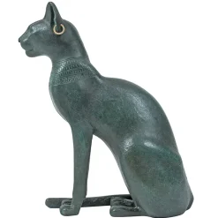 Best Moulage Chatte de la déesse Bastet - Bronze Antiquités Orientales Et Égyptiennes