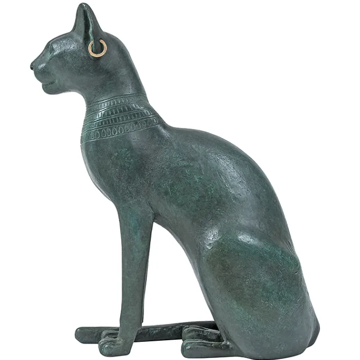 Best Moulage Chatte de la déesse Bastet - Bronze Antiquités Orientales Et Égyptiennes