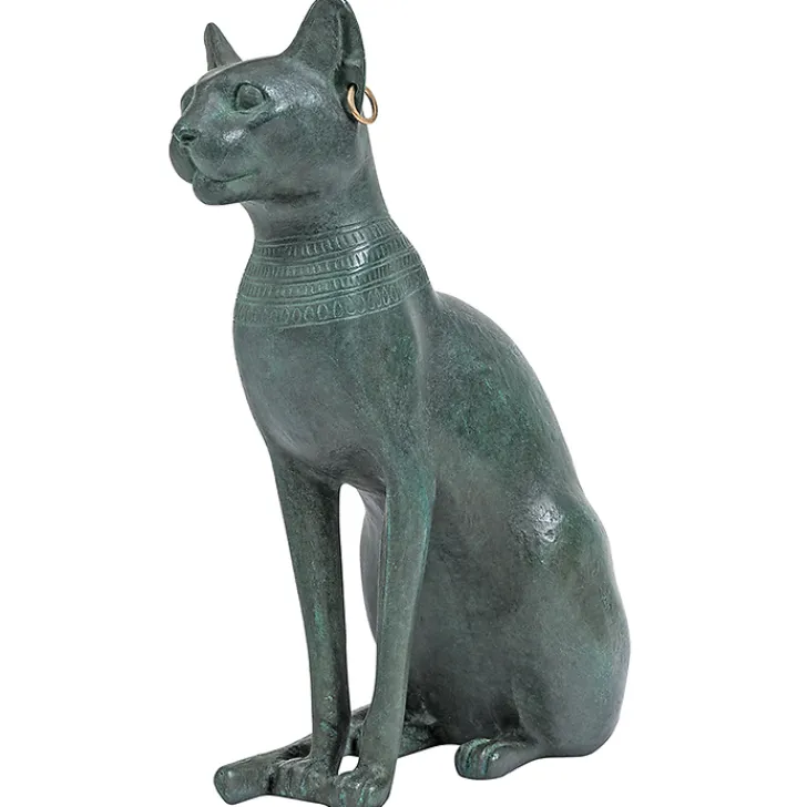 Best Moulage Chatte de la déesse Bastet - Bronze Antiquités Orientales Et Égyptiennes