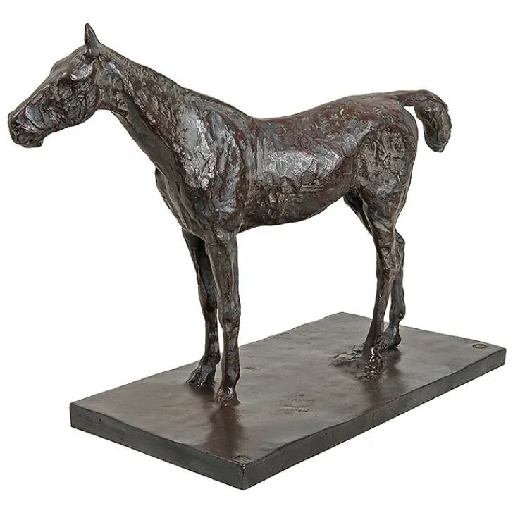Clearance Moulage Cheval à l'arrêt Edgar Degas - Bronze Art Européen