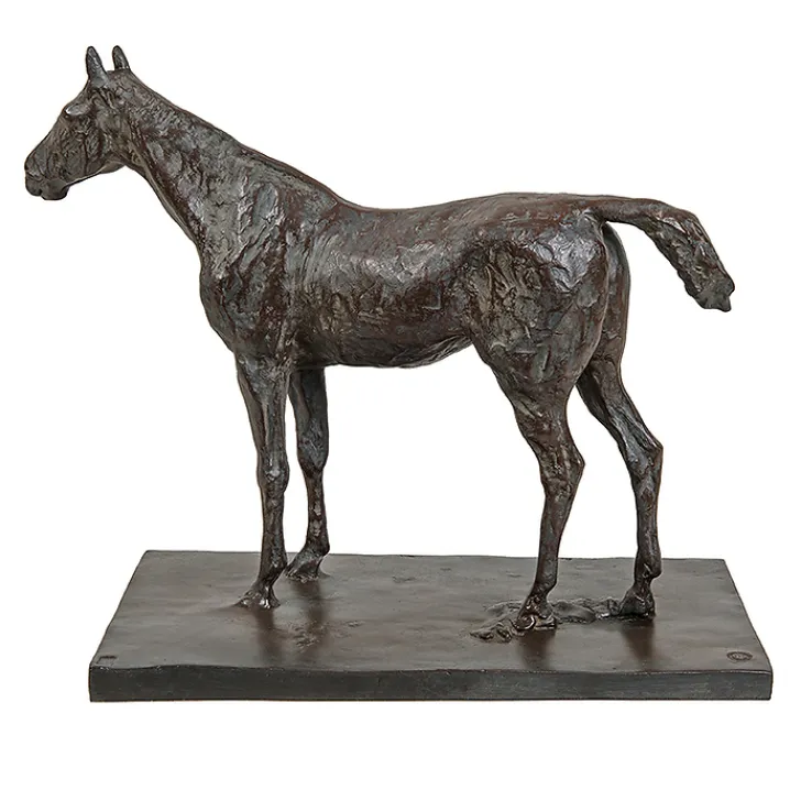 Clearance Moulage Cheval à l'arrêt Edgar Degas - Bronze Art Européen