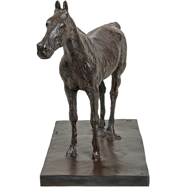 Clearance Moulage Cheval à l'arrêt Edgar Degas - Bronze Art Européen